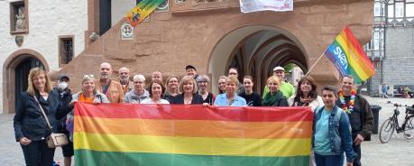 Foto mit der Oberbürgermeisterin
