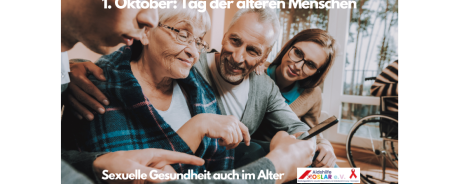 Artikel der Aidshilfe zum Tag der älteren Menschen