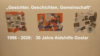 Collagen zu 30 Jahren Aidshilfe Goslar